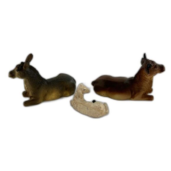 Robert Stanley Promise Of Christmas Creche 11 Resin Figures Orig Box Circa 2015 - Picture 12 of 13